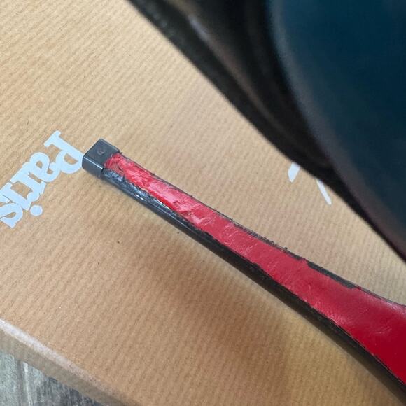 Christian Louboutin Lady Peep 150 Rare Ocean Color w/ Customization | 40.5 - Picture 9 of 16